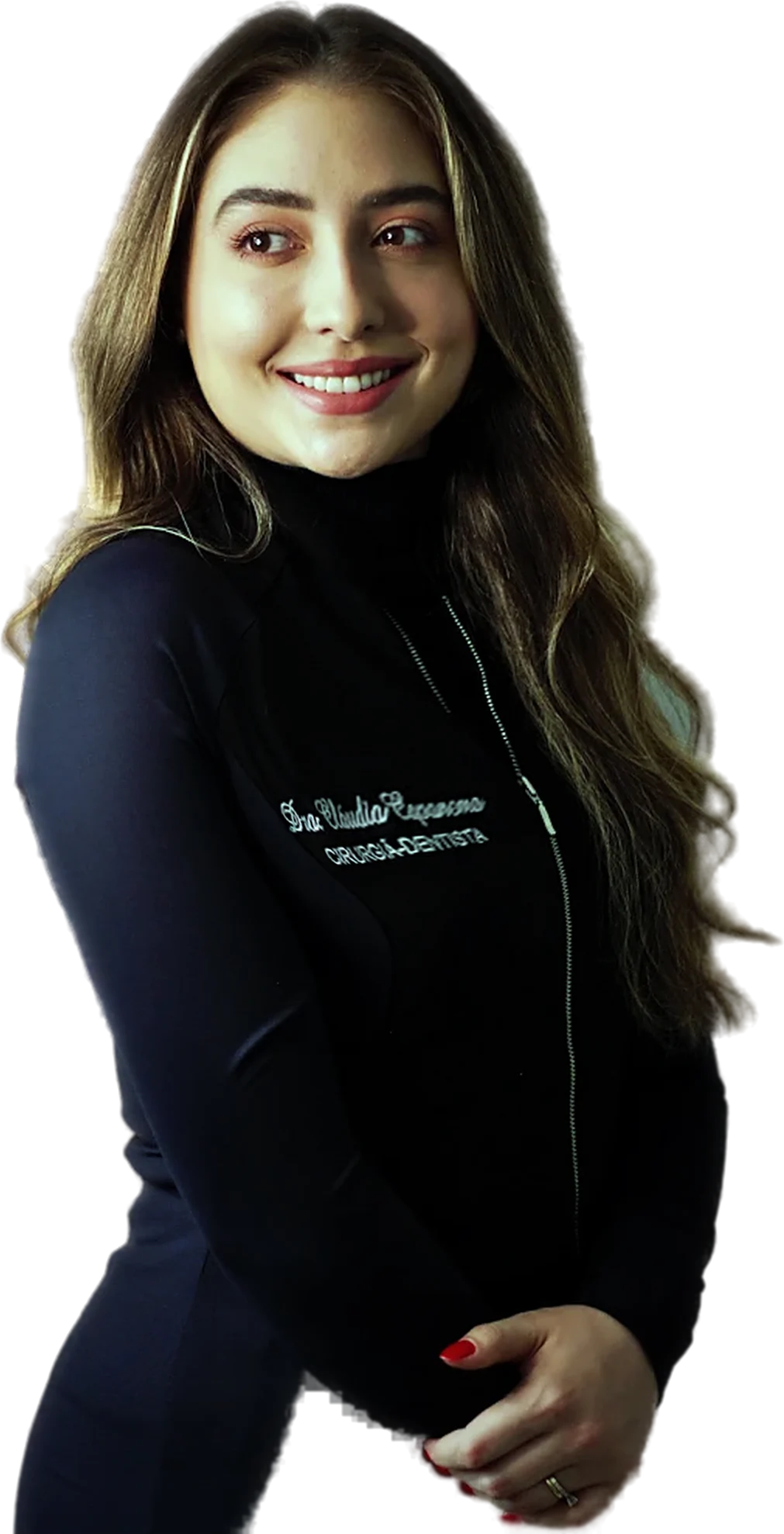 Dra. Cláudia Capanema, cirurgiã-dentista